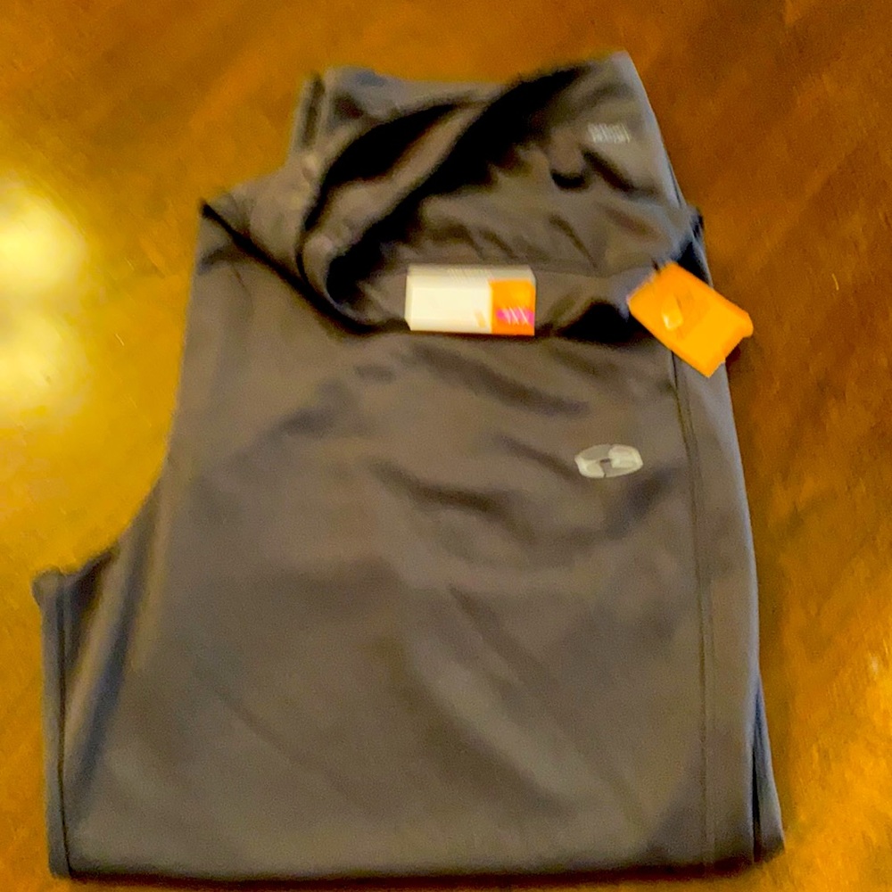 Men’s Champion Training pants -size XXL - 100 percent polyester - gray! NWT